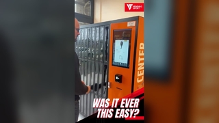 badminton racket vending machine